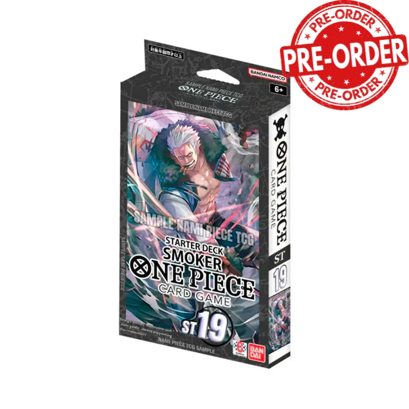 One Piece TCG - Starter Deck Black Smoker (ST-19)-Ashdown Gaming