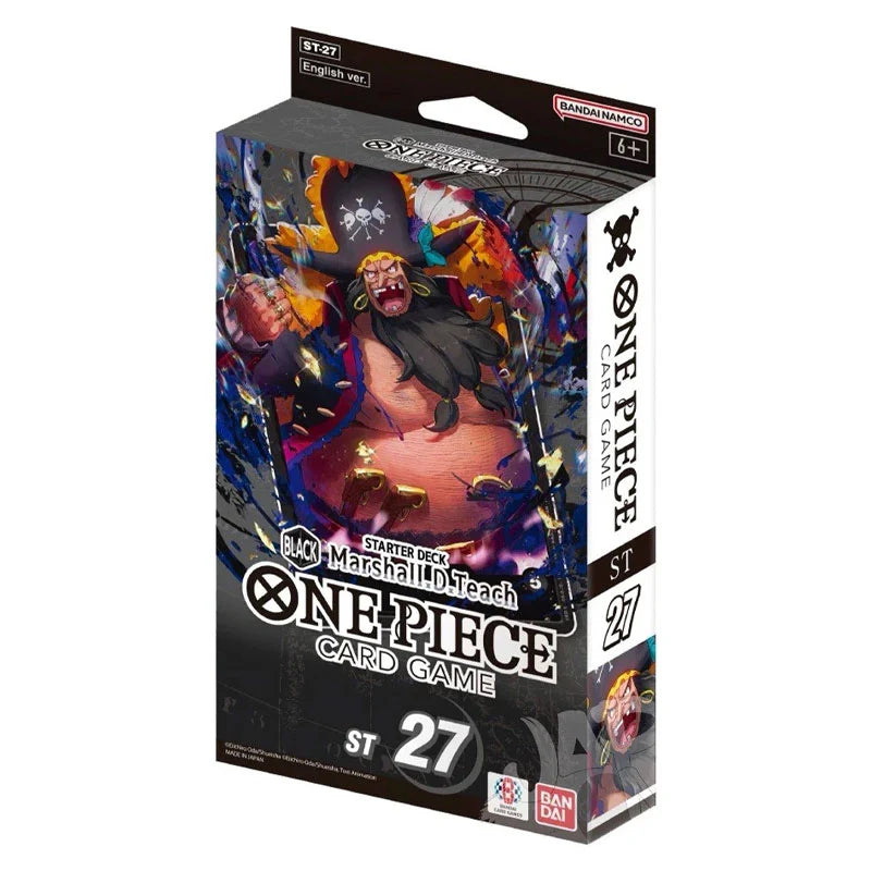 One Piece TCG - Starter Deck Marshall.D.Teach (ST-27)-Ashdown Gaming