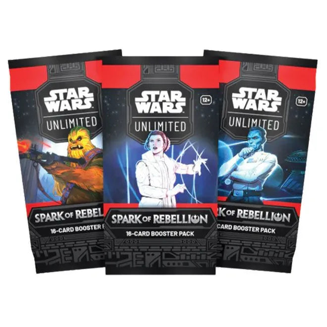 Star Wars Unlimited - Spark of Rebellion: Booster Pack-Collectible Trading Cards-Ashdown Gaming