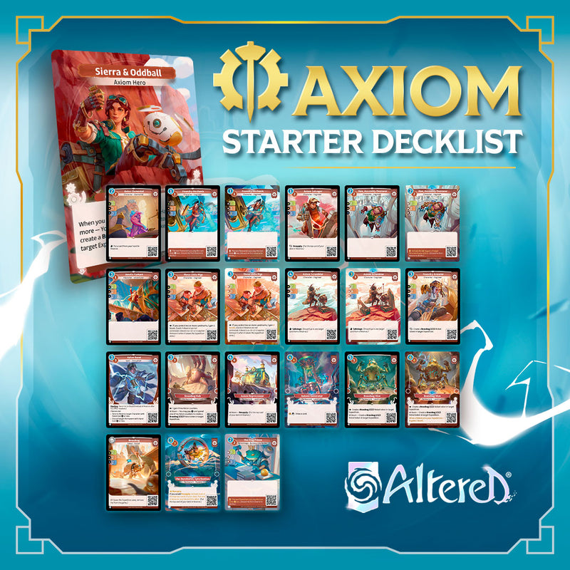 Altered TCG: Beyond the Gates - Axiom Starter Deck (KS Edition)-Ashdown Gaming