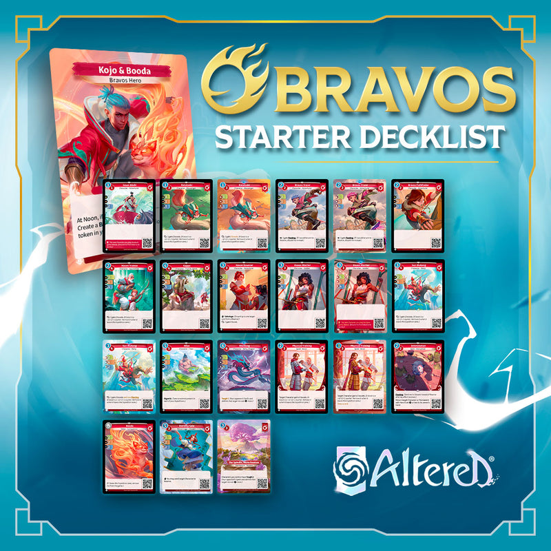 Altered TCG: Beyond the Gates - Bravos Starter Deck (KS Edition)-Ashdown Gaming