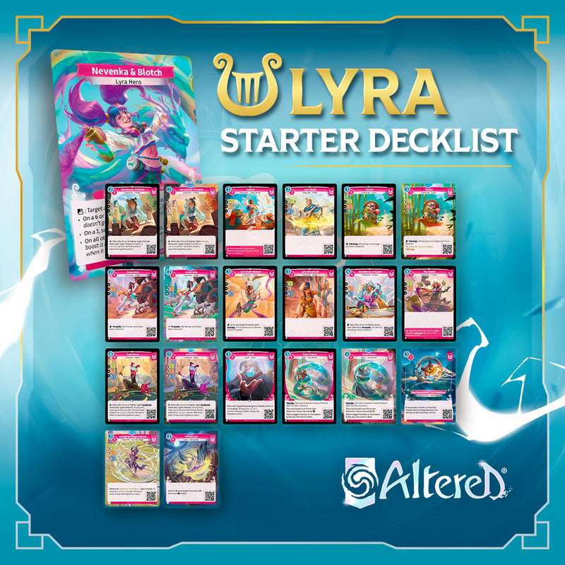 Altered TCG: Beyond the Gates - Lyra Starter Deck (KS Edition)-Ashdown Gaming