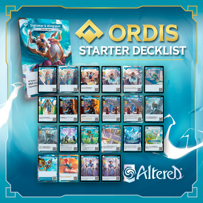 Altered TCG: Beyond the Gates - Ordis Starter Deck (KS Edition)-Ashdown Gaming