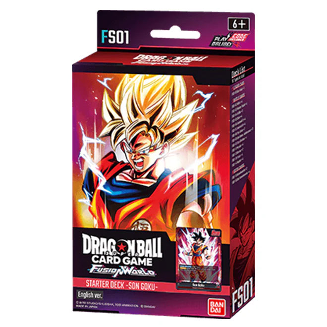 Dragon Ball Super TCG: Starter Deck Fusion World (FS01)-Ashdown Gaming