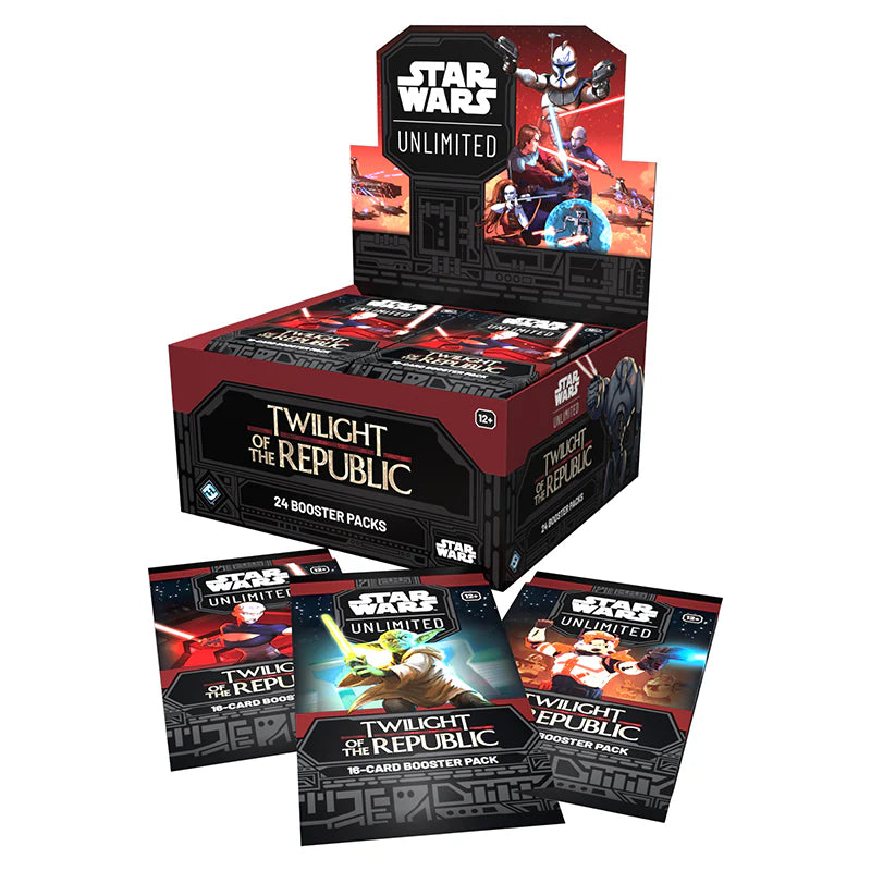 Star Wars Unlimited - Twilight of the Republic: Booster Box-Collectible Trading Cards-Ashdown Gaming