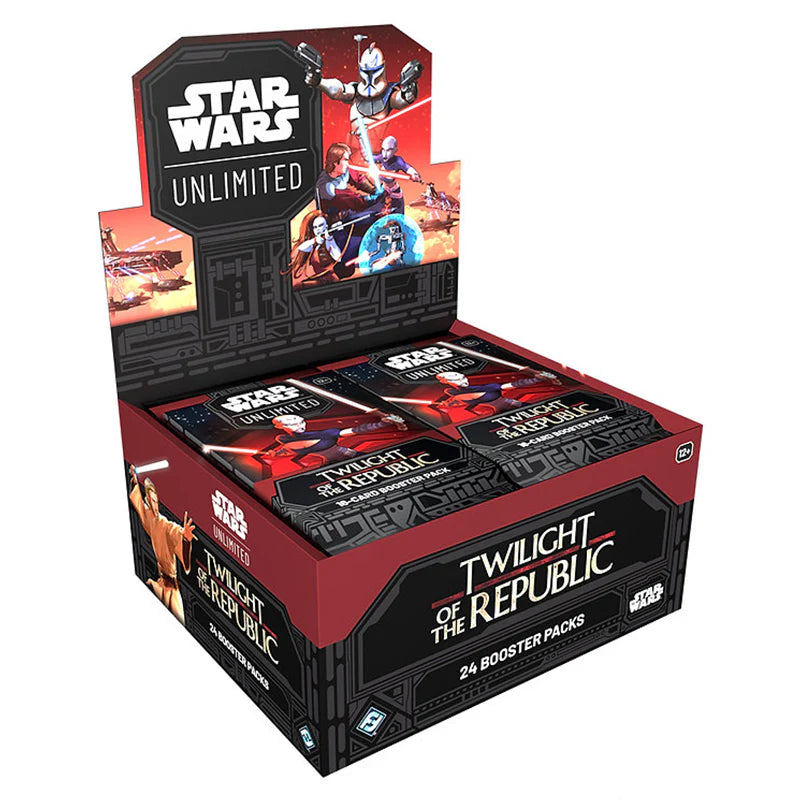 Star Wars Unlimited - Twilight of the Republic: Booster Box-Collectible Trading Cards-Ashdown Gaming