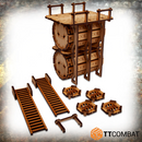 TT Combat Industrial Hive - Sector 4 Storage Tanks-Ashdown Gaming