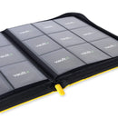 Vault X Exo Tec 9 Pocket Zip Binder - Sunrise Yellow-Binder-Ashdown Gaming