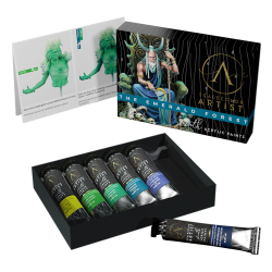 Scalecolor - Artist Range The Emerald Forest Paint Set-Art & Craft Paint-Ashdown Gaming