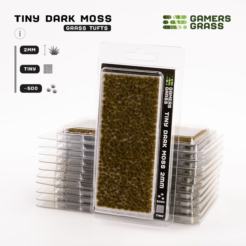 Gamers Grass - Tiny Tuft: Dark Moss-Ashdown Gaming