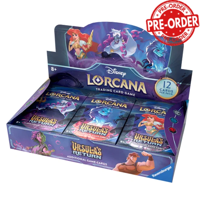 Disney Lorcana: Ursula's Revenge - Booster Box-Collectible Trading Cards-Ashdown Gaming