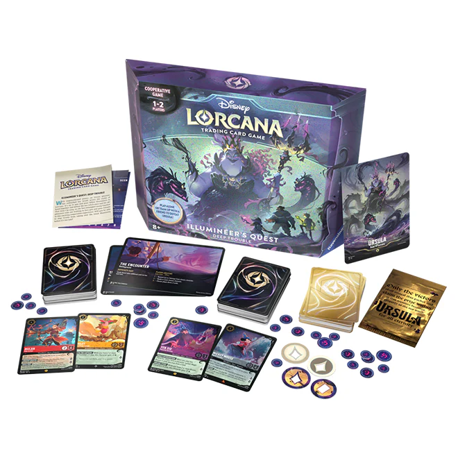 Disney Lorcana: Ursula's Revenge - Gift Set: Deep Trouble-Collectible Trading Cards-Ashdown Gaming