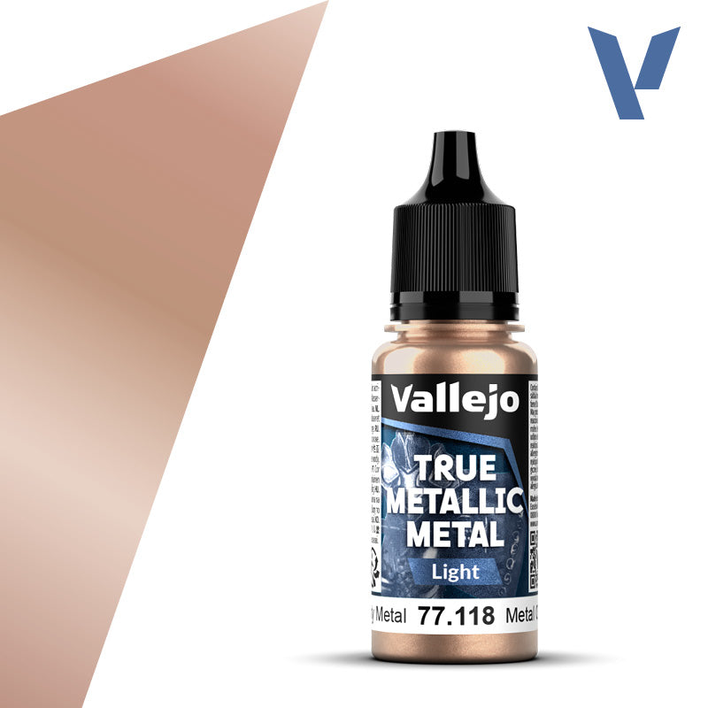 Vallejo True Metallic Metal: Rusty Metal (Light)-Paint-Ashdown Gaming