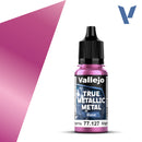 Vallejo True Metallic Metal: Crimson Magenta (Base)-Paint-Ashdown Gaming