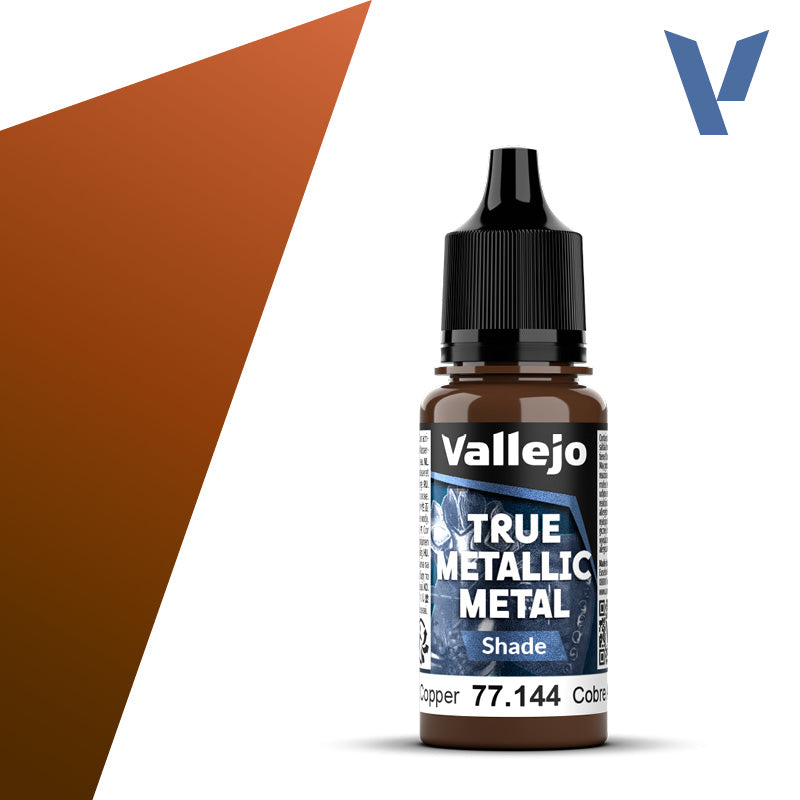 Vallejo True Metallic Metal: Ancient Copper (Shade)-Paint-Ashdown Gaming