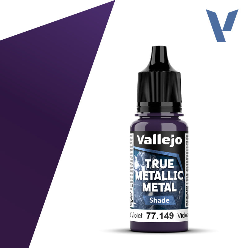Vallejo True Metallic Metal: Celestial Violet (Shade)-Paint-Ashdown Gaming