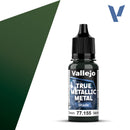 Vallejo True Metallic Metal: Amber Green (Shade)-Paint-Ashdown Gaming