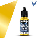 Vallejo True Metallic Metal: Radiant Yellow (Airbrush)-Paint-Ashdown Gaming
