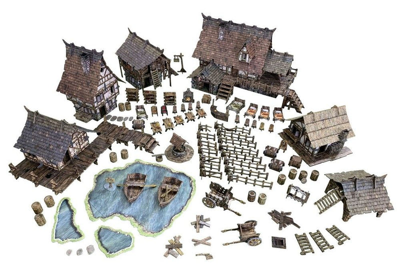 Battle Systems - Fantasy Village-Ashdown Gaming
