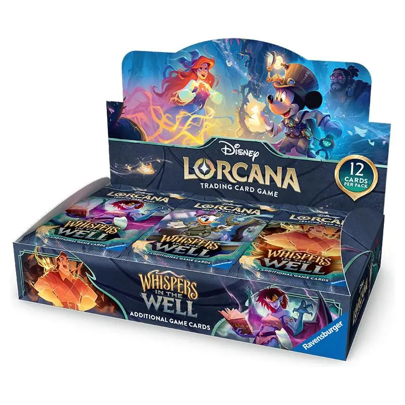 Disney Lorcana: Whispers in the Well - Booster Box-Collectible Trading Cards-Ashdown Gaming