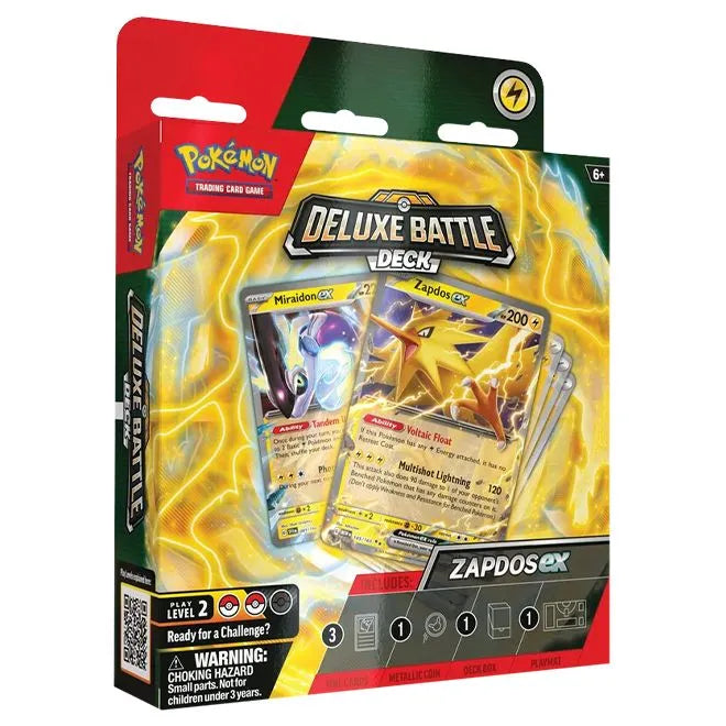 Pokémon TCG: ex Deluxe Battle Deck - Zapados ex-Ashdown Gaming