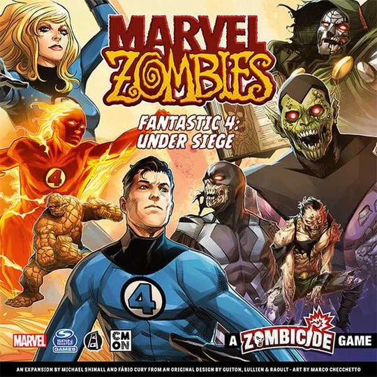 Marvel Zombies - Fantastic 4 Under Siege-Board Games-Ashdown Gaming