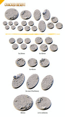 3D Printed Cracked Desert Bases-3D Print-Ashdown Gaming