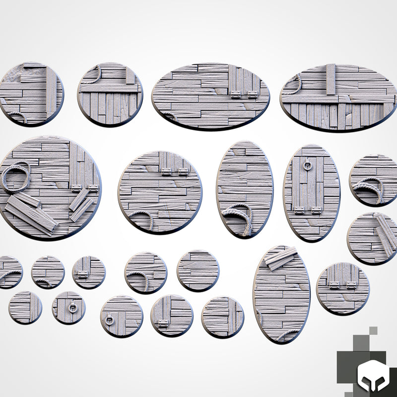3D Printed Wooden Bases-3D Print-Ashdown Gaming