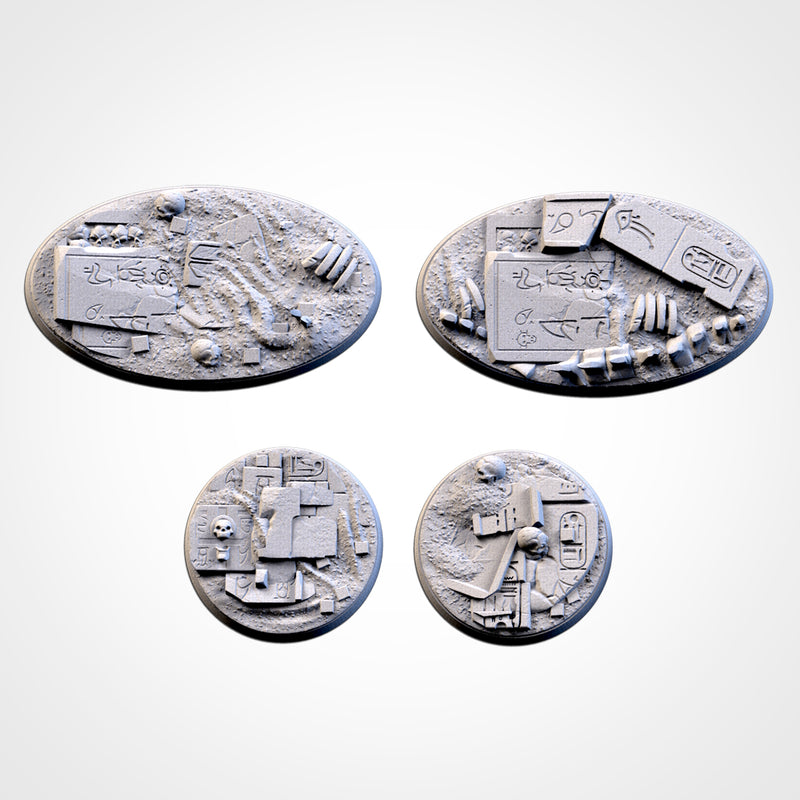 3D Printed Egyptian Bases-3D Print-Ashdown Gaming