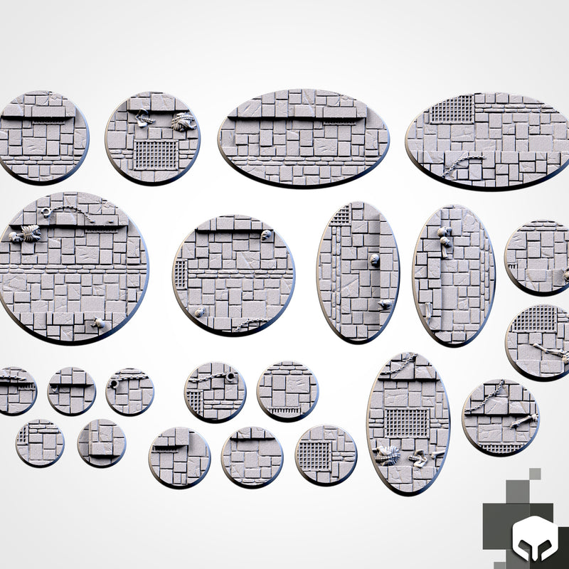3D Printed Dungeon Bases-3D Print-Ashdown Gaming