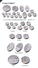3D Printed Factory Bases-3D Print-Ashdown Gaming