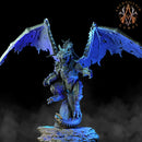 Archvillain Games - Erevos The Death Dragon With Rider-3D Print-Ashdown Gaming