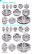 3D Printed Magic Temple Bases-3D Print-Ashdown Gaming