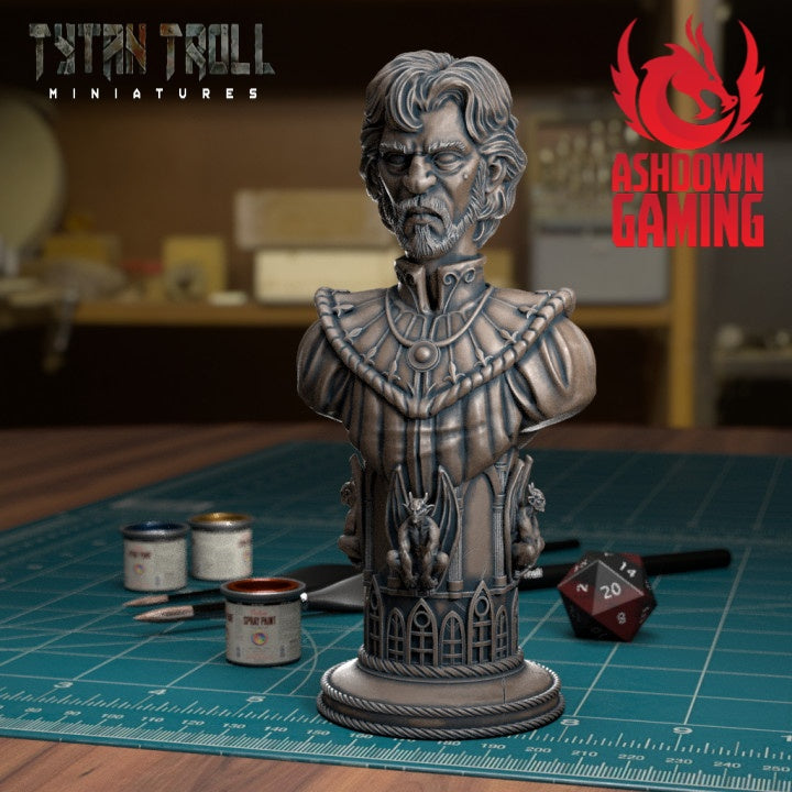 TytanTroll Miniatures - Human Bishop-Miniature-Ashdown Gaming