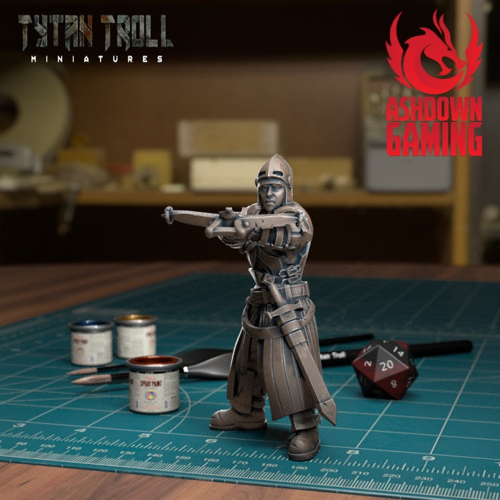 TytanTroll Miniatures - Town Guard Set-Miniature-Ashdown Gaming