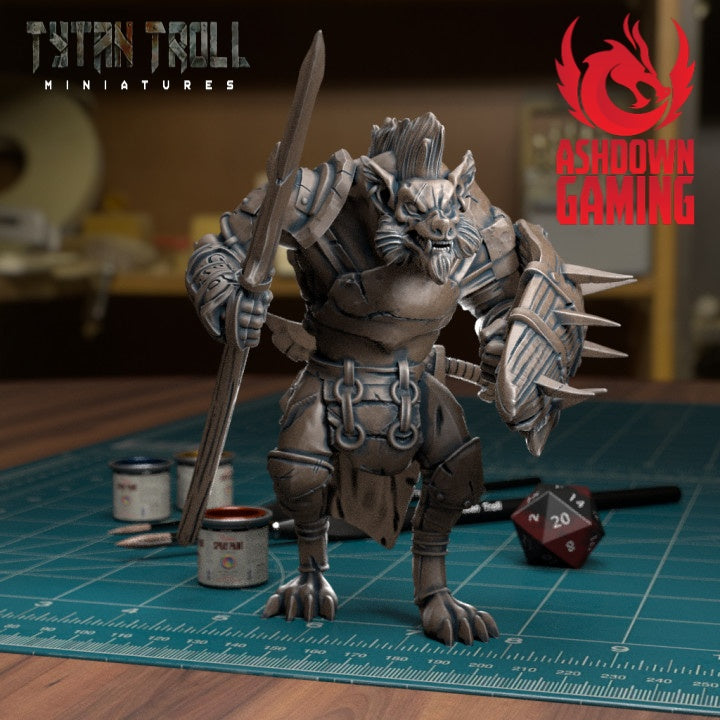 TytanTroll Miniatures - Gnolls Set-Miniature-Ashdown Gaming