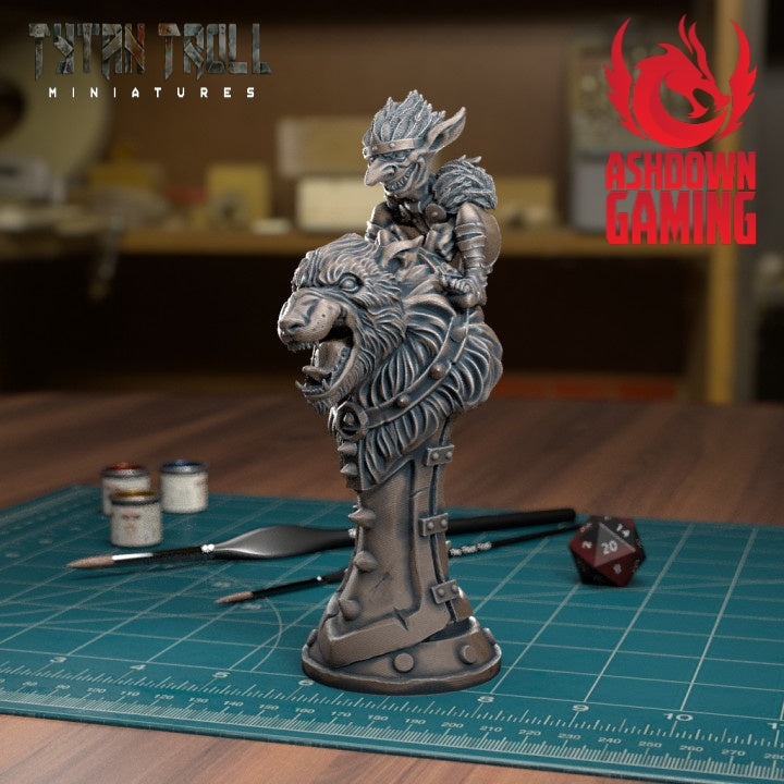 TytanTroll Miniatures - Goblin Knight-Miniature-Ashdown Gaming