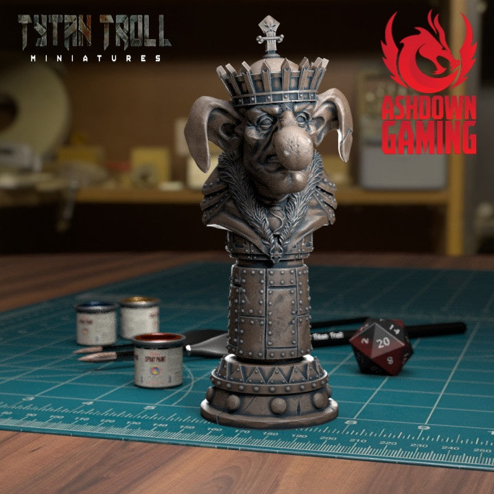TytanTroll Miniatures - Goblin King-Miniature-Ashdown Gaming