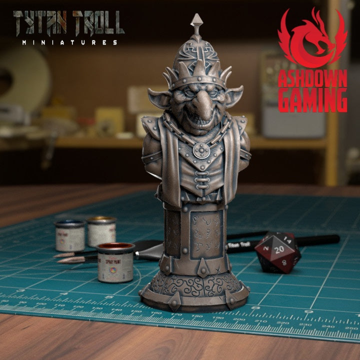 TytanTroll Miniatures - Goblin Bishop-Miniature-Ashdown Gaming