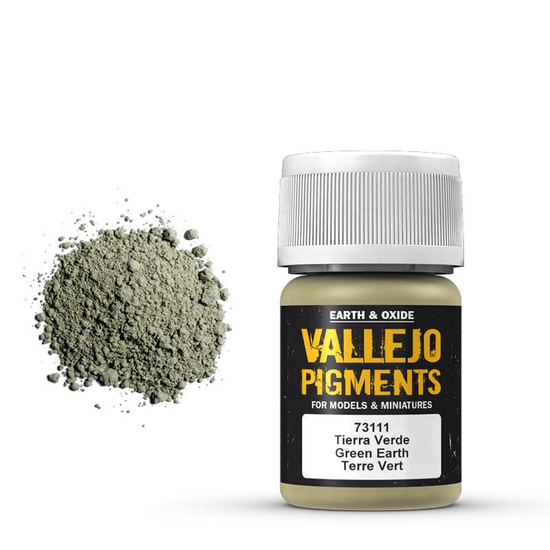 Vallejo Pigments: Green Earth-Pigment-Ashdown Gaming