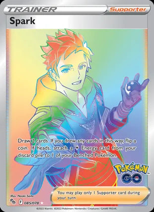 Pokémon TCG: Pokemon GO - 085 Spark-Collectible Trading Cards-Ashdown Gaming