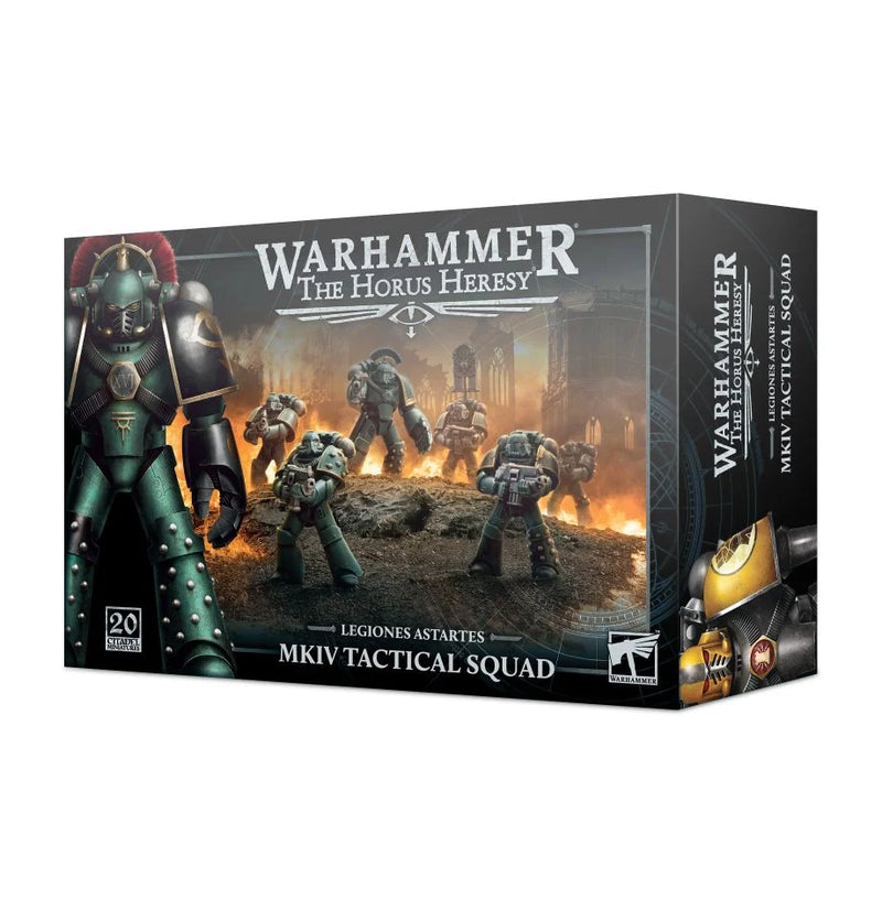 Horus Heresy - Mark IV Tactical Squad-Boxed Set-Ashdown Gaming