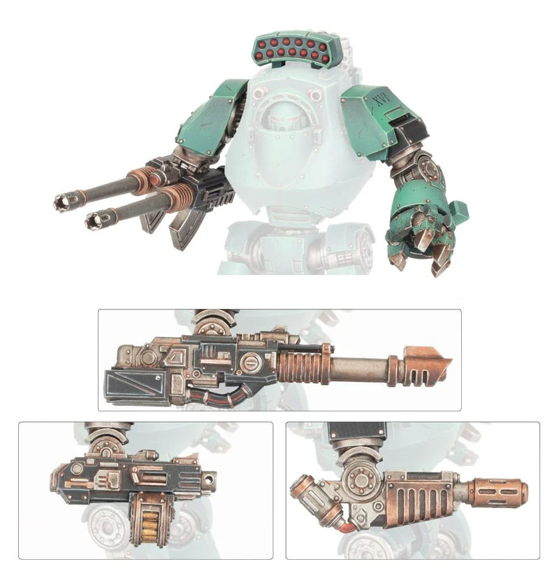 Contemptor Dreadnought Ranged Weapon Frame 1-Boxed Set-Ashdown Gaming