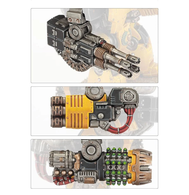 Leviathan Siege Dreadnought Ranged Weapon Upgrade Sprue-Boxed Set-Ashdown Gaming