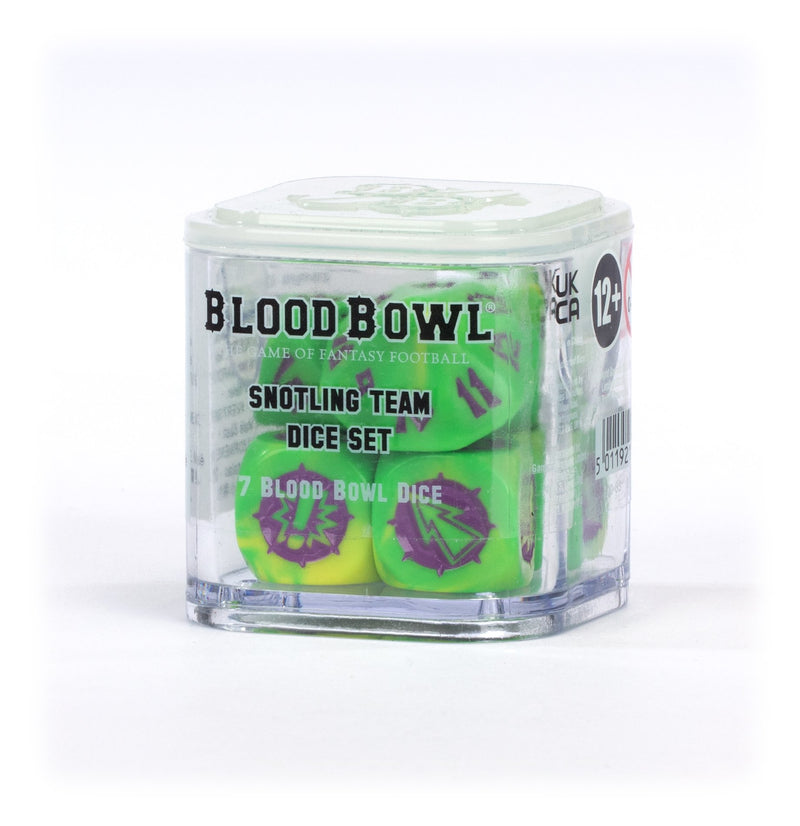 Blood Bowl: Snotling Team Dice Set-Boxed Set-Ashdown Gaming