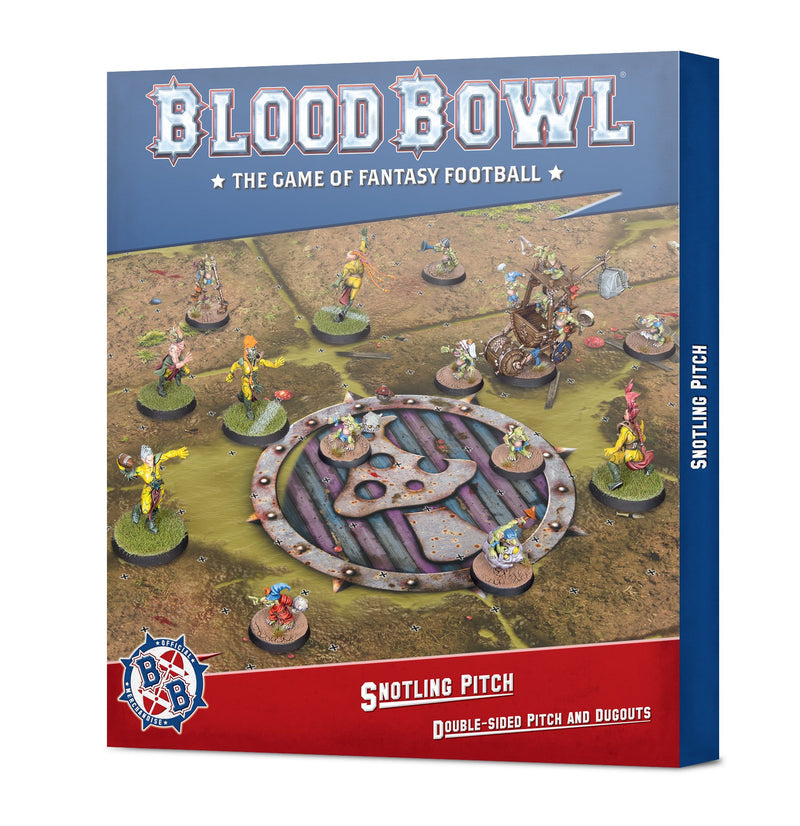 Blood Bowl: Snotling Team Pitch and Dugouts-Boxed Set-Ashdown Gaming