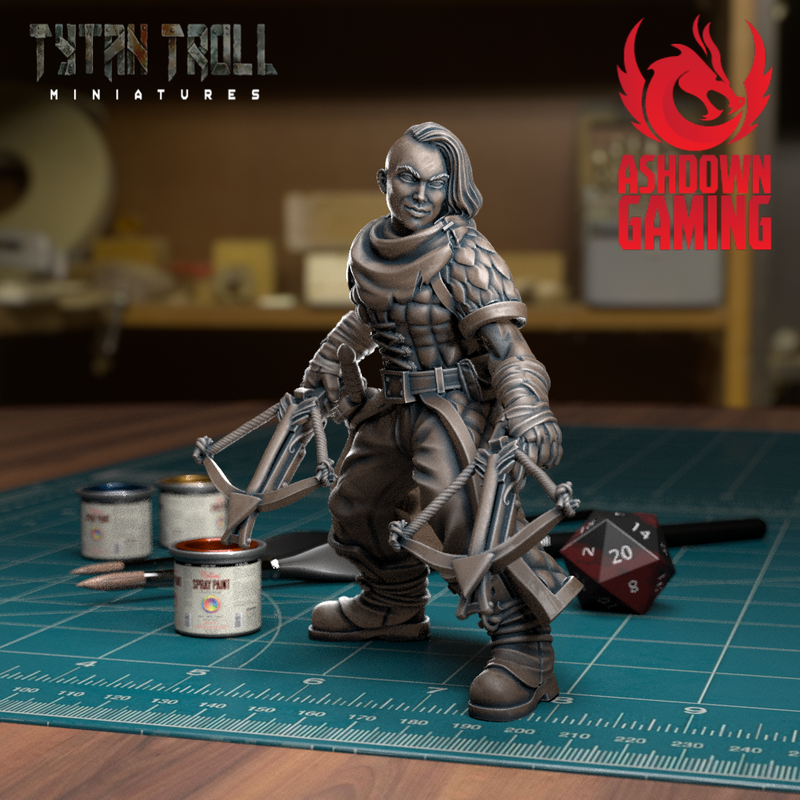 TytanTroll Miniatures - Bandits Set-Miniature-Ashdown Gaming