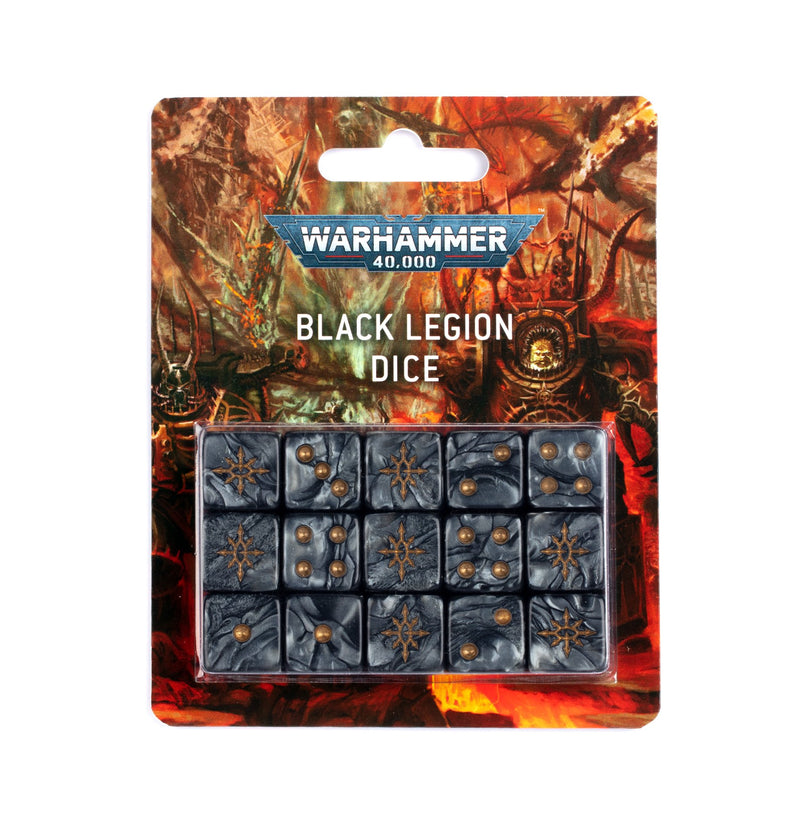 Chaos Space Marines - Black Legion Dice-Boxed Set-Ashdown Gaming