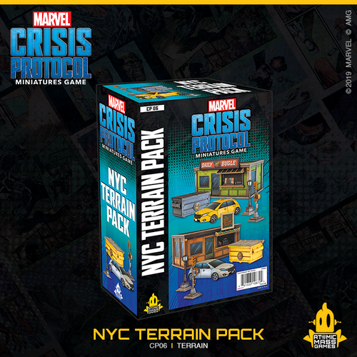 Marvel Crisis Protocol: NYC Terrain-Terrain-Ashdown Gaming