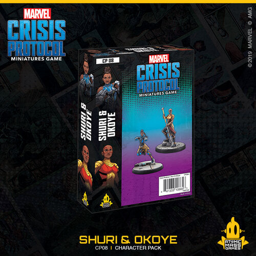 Marvel Crisis Protocol: Shuri and Okoye-Unit-Ashdown Gaming
